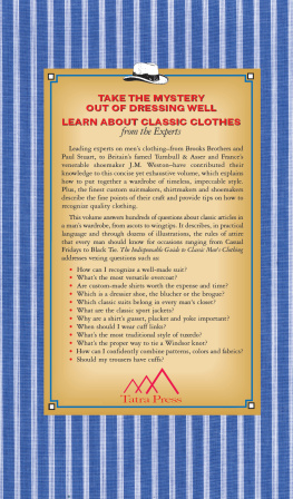 Joshua Karlen - The Indispensable Guide to Classic Mens Clothing