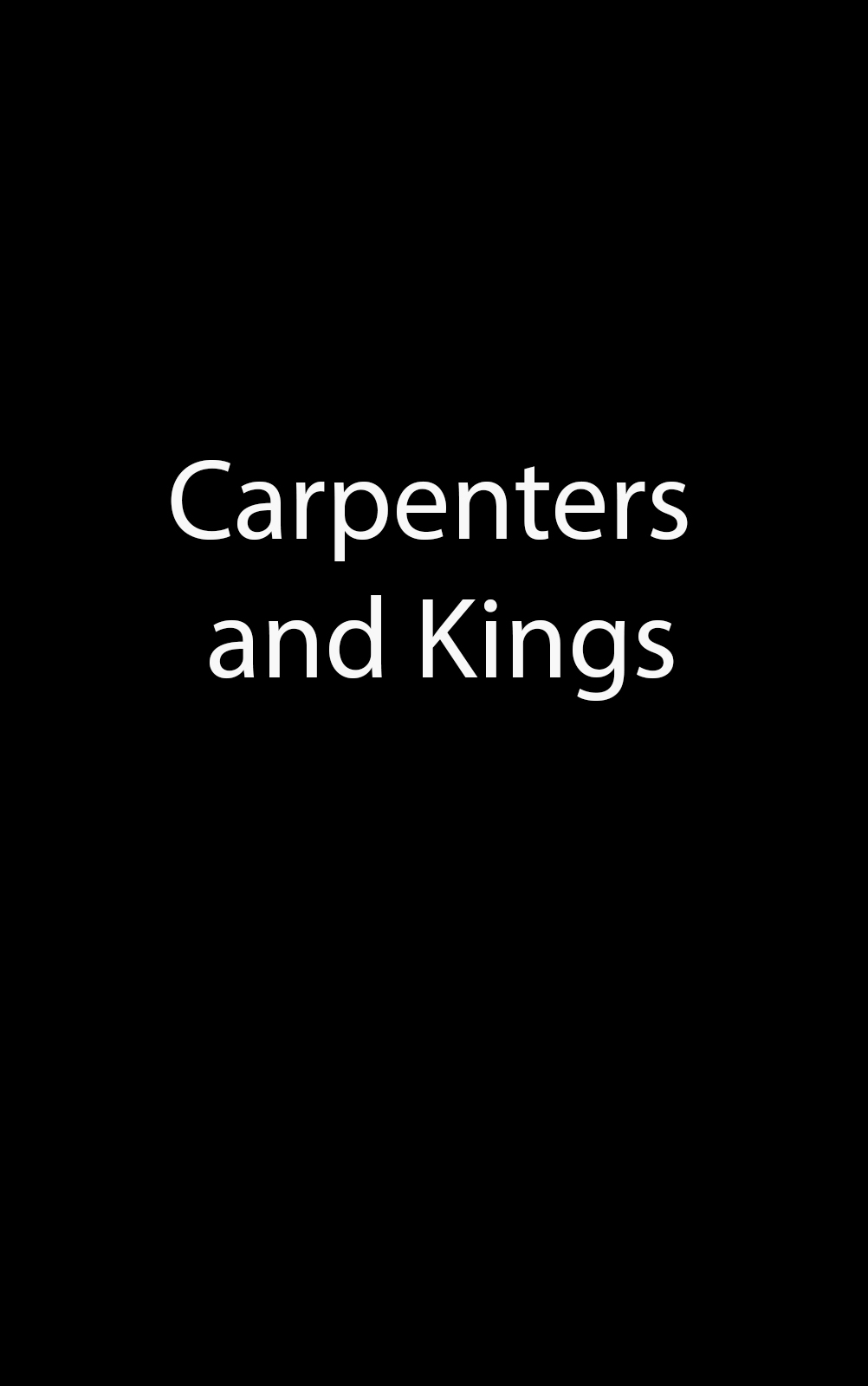 SIDDHARTHA SARMA Carpenters and Kings Western Christianity and t - photo 1