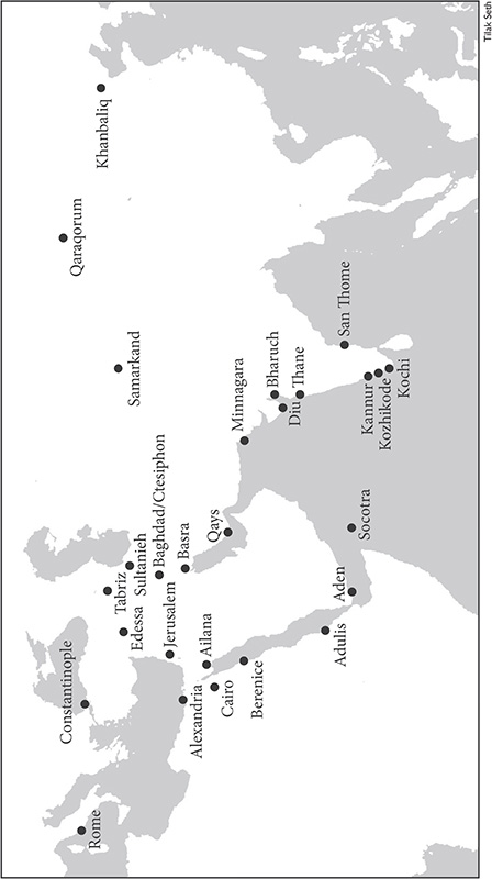 Anachronistic map of major cities and ports Formation of Christian - photo 6