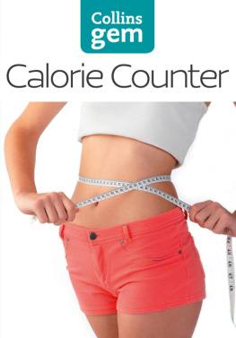 Joanna Hall Drop a Size in Two Weeks Flat! plus Collins GEM Calorie Counter Set