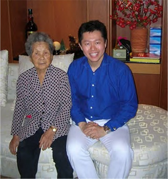 With my maternal grandma during Chinese New Year 2011 My paternal grandma - photo 4