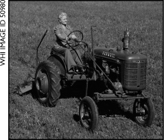 Many farms had a tractor for plowing fields he gained from all of those hours - photo 14