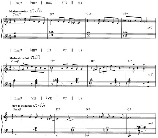 In some introductionsturnarounds major 7th chords are used instead of - photo 7