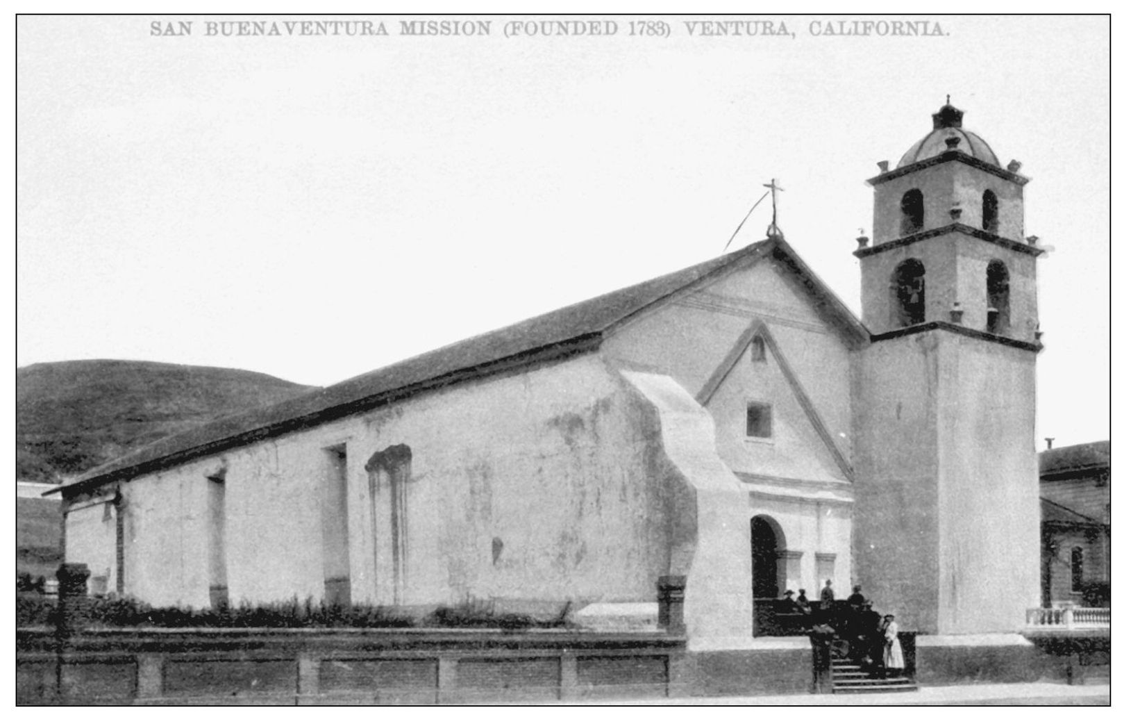 Mission San Buenaventura named for St Bonaventura was originally to be the - photo 3