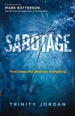 Trinity Jordan - Sabotage: How Insecurity Destroys Everything