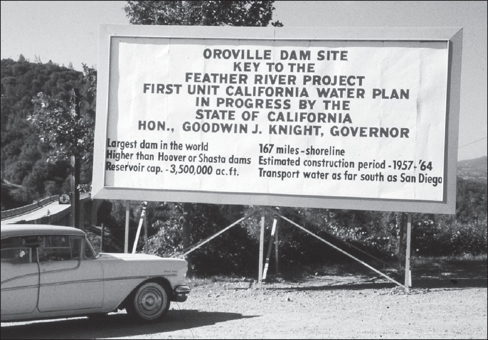 This photograph from 1957 shows the very first billboard to be erected at the - photo 2