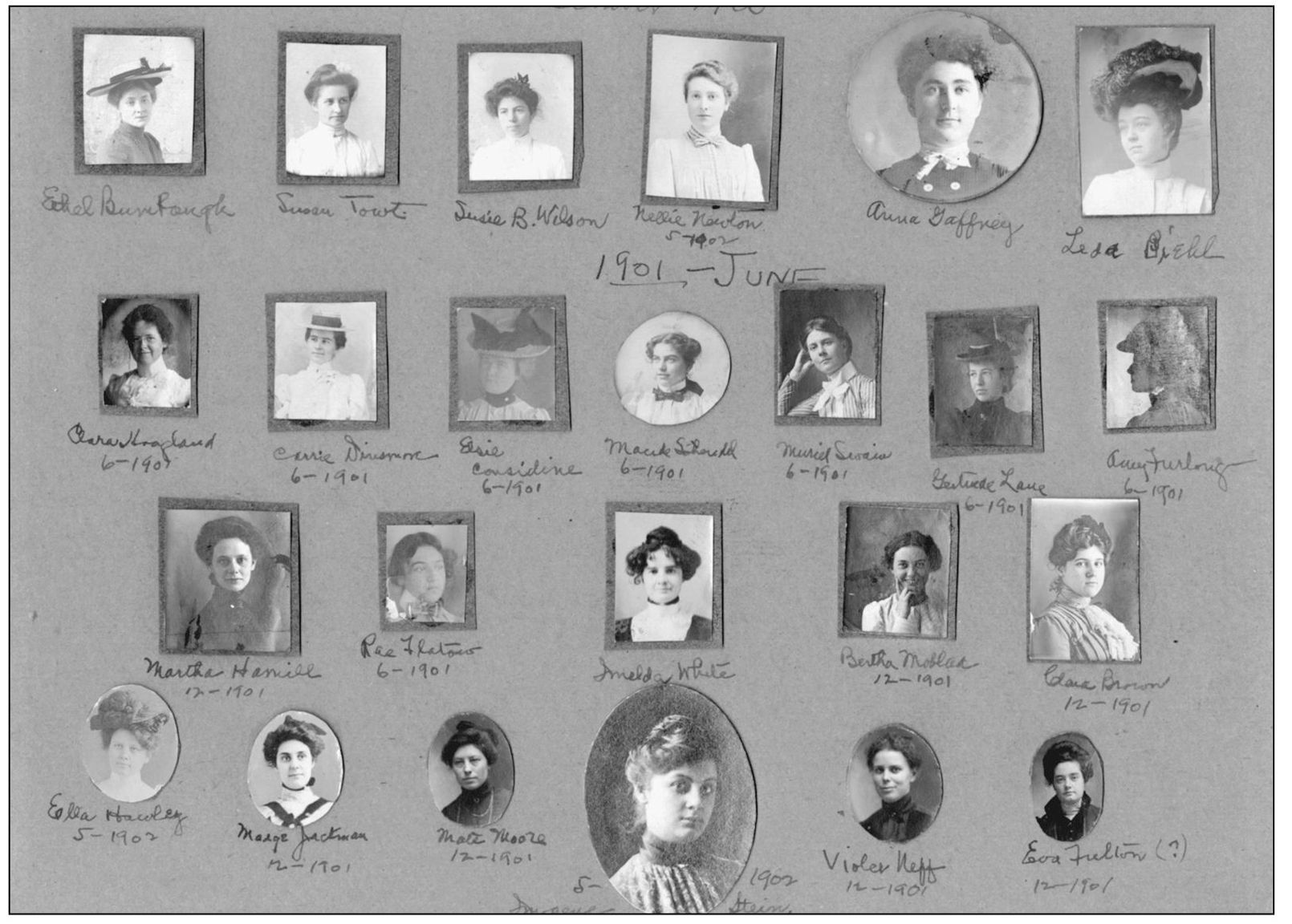 The earliest alumnae were motivated in their vocation of teaching The class of - photo 6