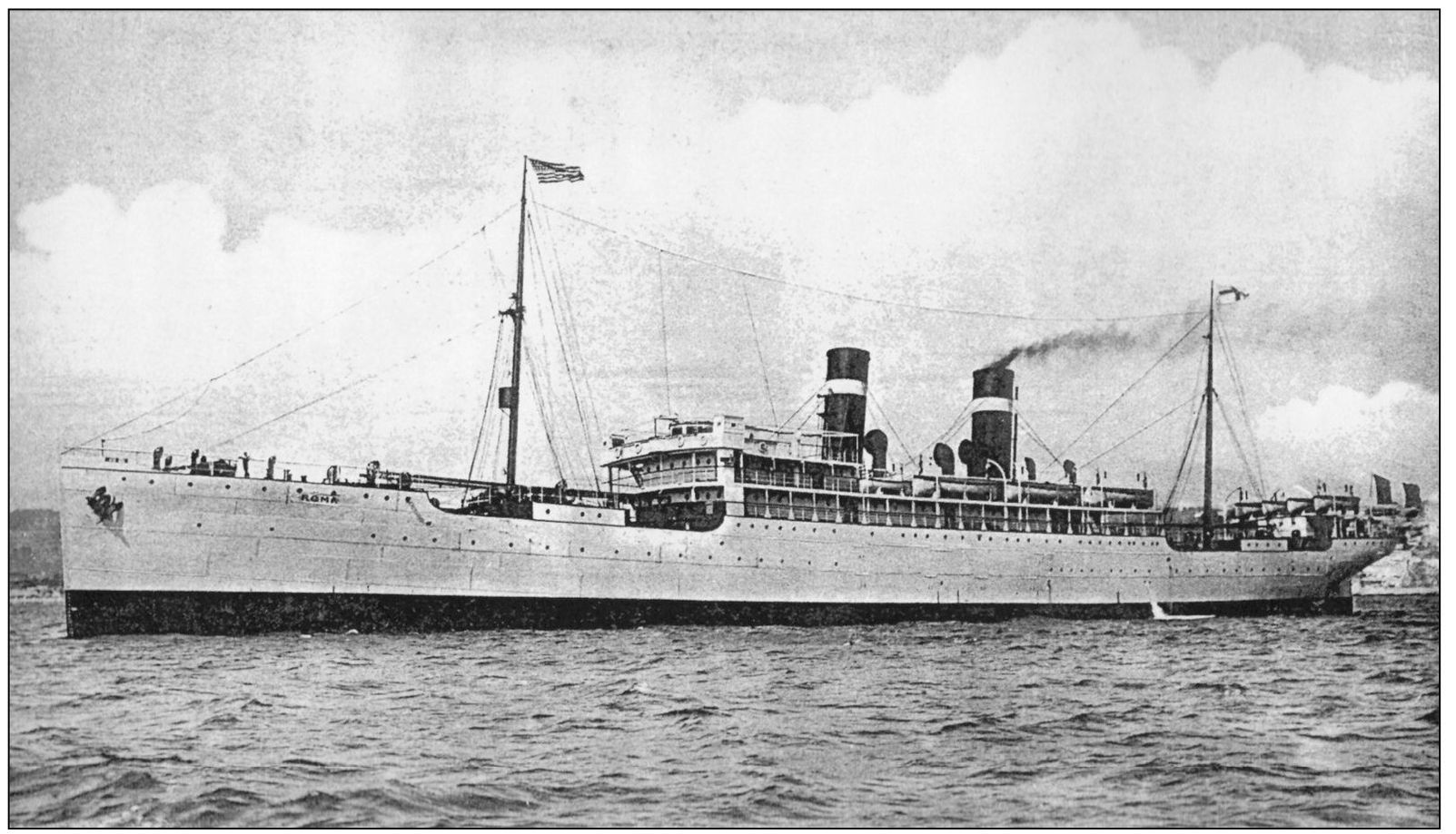 THE SS ROMA This steamship was built for the Fabre Line in 1902 and ran a - photo 11