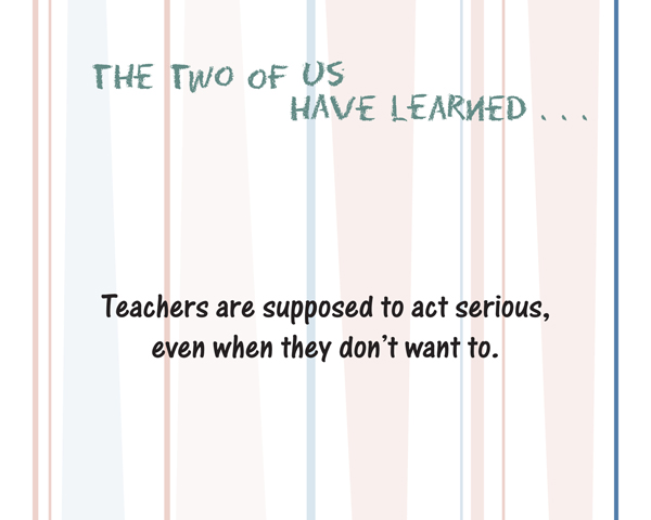 The Two of Us A Book about My Teacher and Me - photo 19