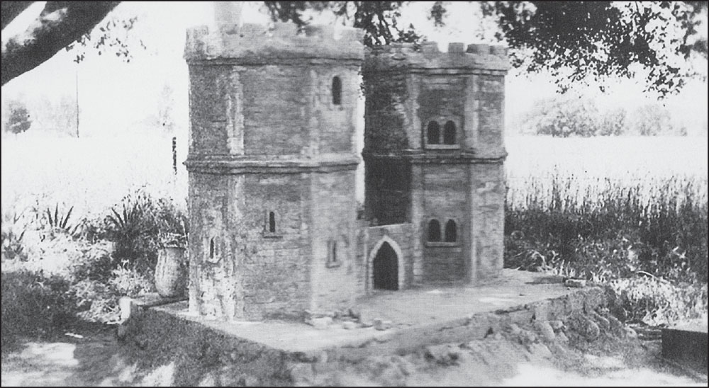 A FOUNDERS THOUGHTS Shown here is a model of Caernarvon Castle created by - photo 4