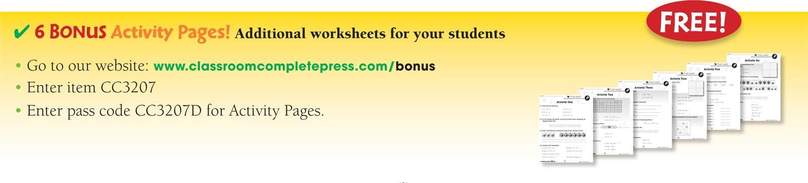 Algebra - Task Drill Sheets - image 15