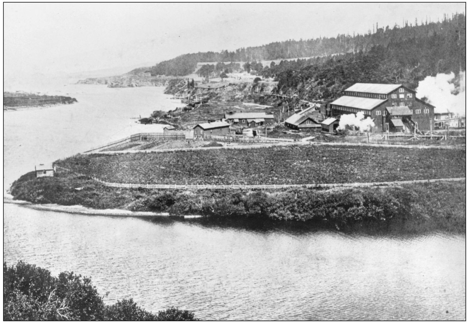 This is the Gualala mill from the south side On the left side is China Gulch - photo 9