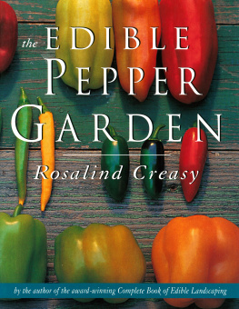 Rosalind Creasy - Edible Pepper Garden