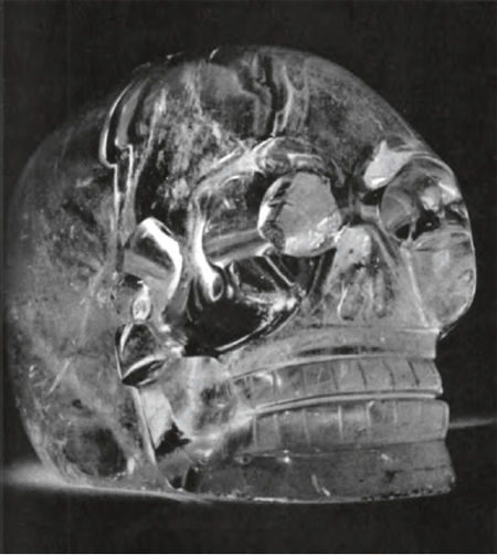 The Paris Museum Crystal Skull It is smaller than a human head and is - photo 5