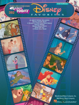 Hal Leonard Corp. - Disney Favorites (Songbook): E-Z Play Today Volume 392