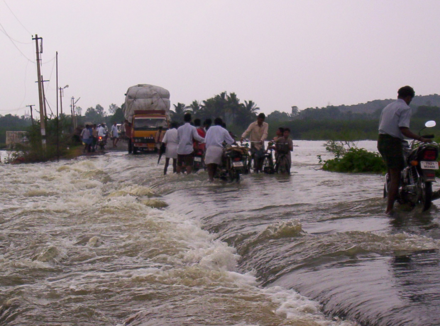 Tropical Cyclones Hurrican Katrina hitting New Orleans in August 2005 A - photo 2