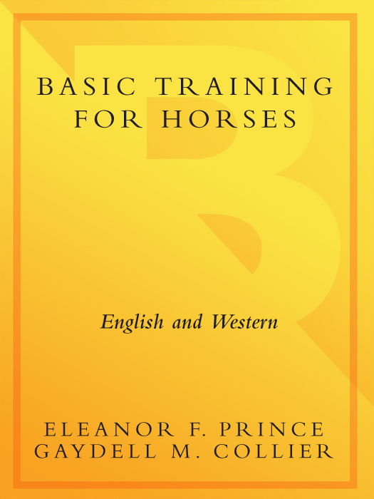 By the same authors BASIC HORSEMANSHIP ENGLISH AND WESTERN BASIC HORSE CARE - photo 1