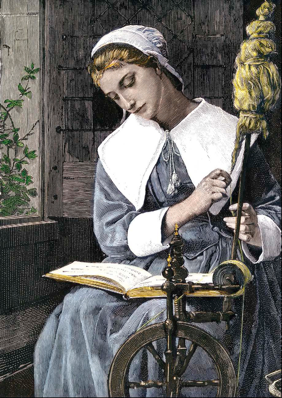 This young Puritan woman was taught the skills to be a good housewife and to be - photo 3