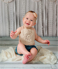 Adorable Baby Crochet 40 patterns for blankets hats toys more - photo 8