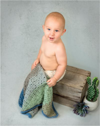 Adorable Baby Crochet 40 patterns for blankets hats toys more - photo 19
