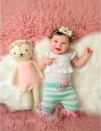 Adorable Baby Crochet 40 patterns for blankets hats toys more - photo 28