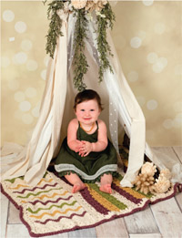 Adorable Baby Crochet 40 patterns for blankets hats toys more - photo 36