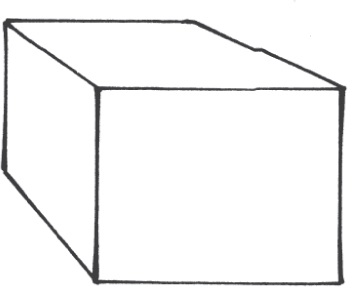 Sketch showing visible surfaces Same object with all planes sketched - photo 9