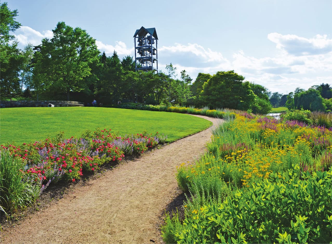 A wellness garden provides a mindful experience it offers beauty exercise - photo 9