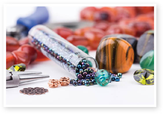 A huge range of beads and materials is used beginning with basic beading - photo 8