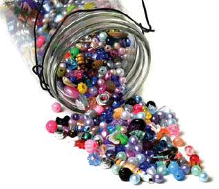 At the heart of all beadwork are the beads themselves Beads are available in - photo 11