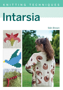 Siân Brown Intarsia