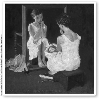 The Girl at the Mirror by Norman Rockwell Other books by Ken Gire - photo 2