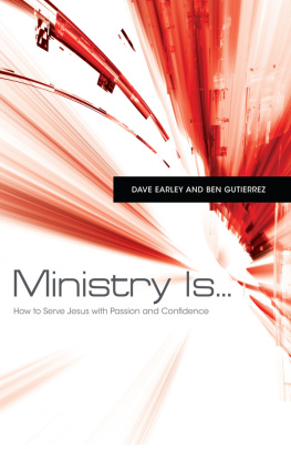 Dave Earley Ministry Is . . .