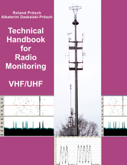 Roland Proesch - Technical Handbook for Radio Monitoring VHF/UHF: Edition 2017