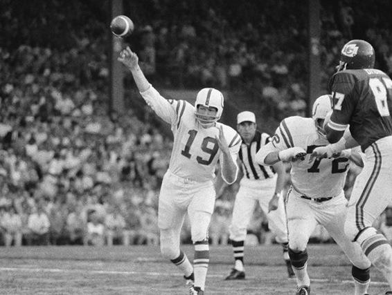 Johnny Unitas won three MVPs and is still regarded by many as the greatest - photo 1