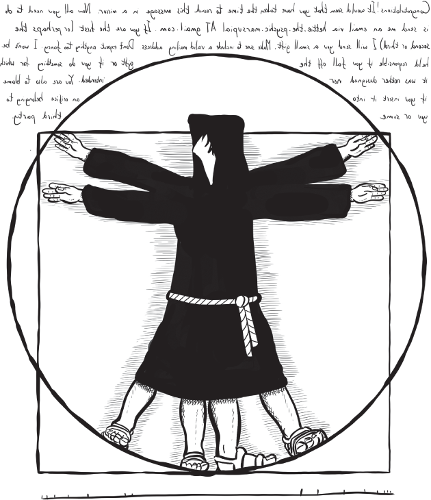 THE VITRUVIAN MONK TO CREATORS EVERYWHERE BUT PARTICULARLY THE VOICES THAT - photo 2