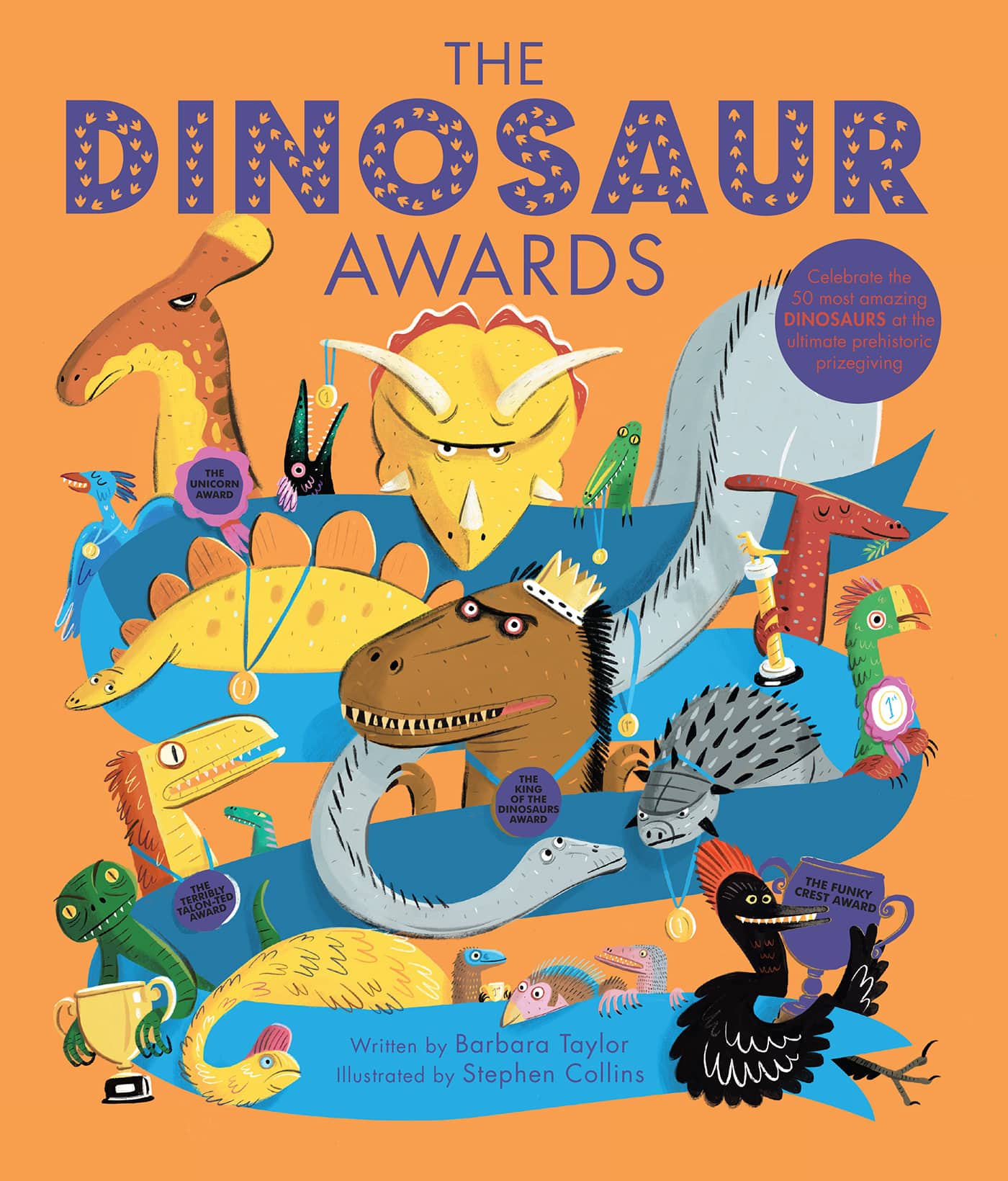 THE DINOSAUR AWARDS Written by Barbara Taylor Illustrated by Stephen Collins - photo 1