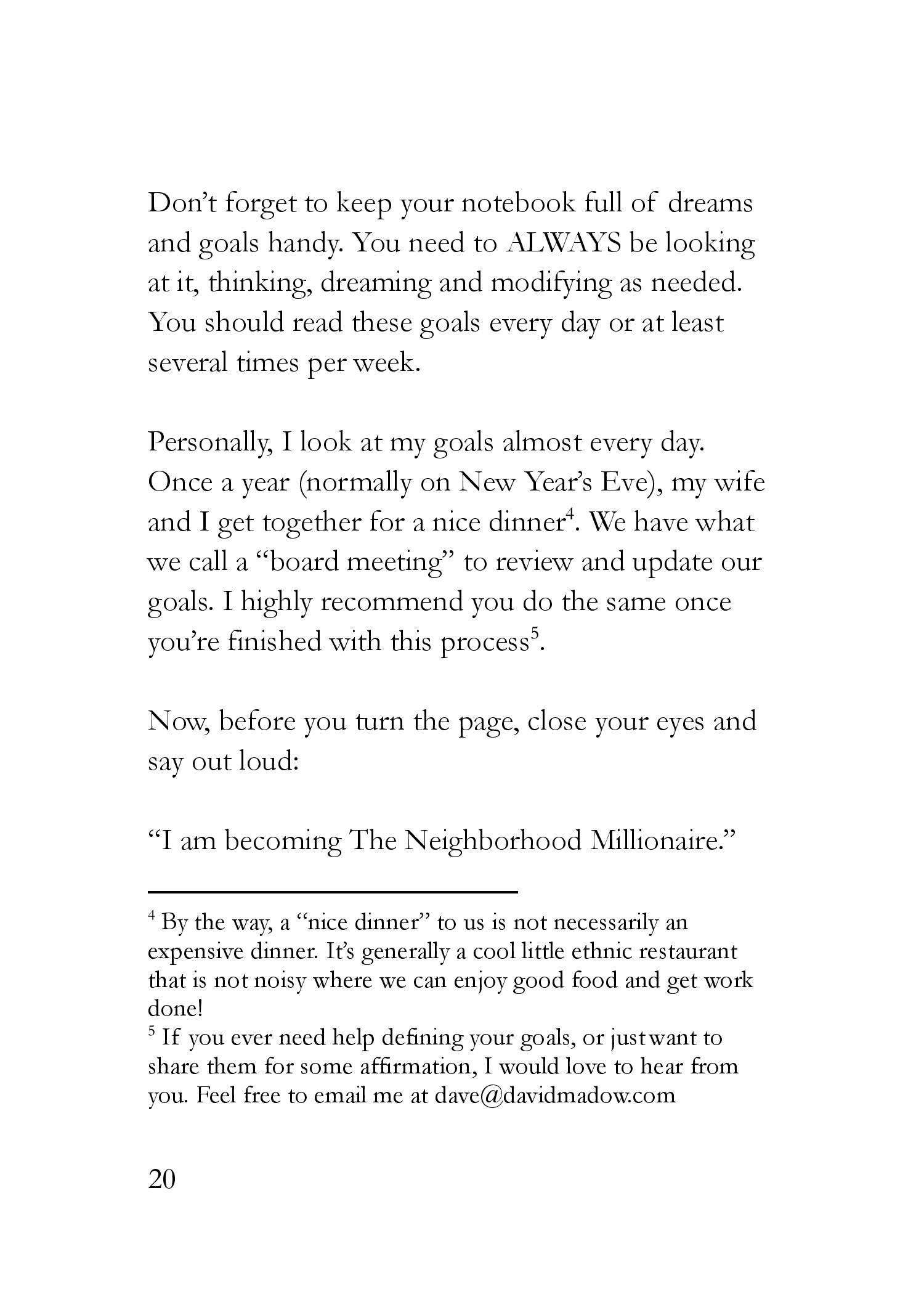 The Neighborhood Millionaire The Simplest Book Ever Written on Saving Quickly Retiring Early and Living Your Dream Life - photo 34