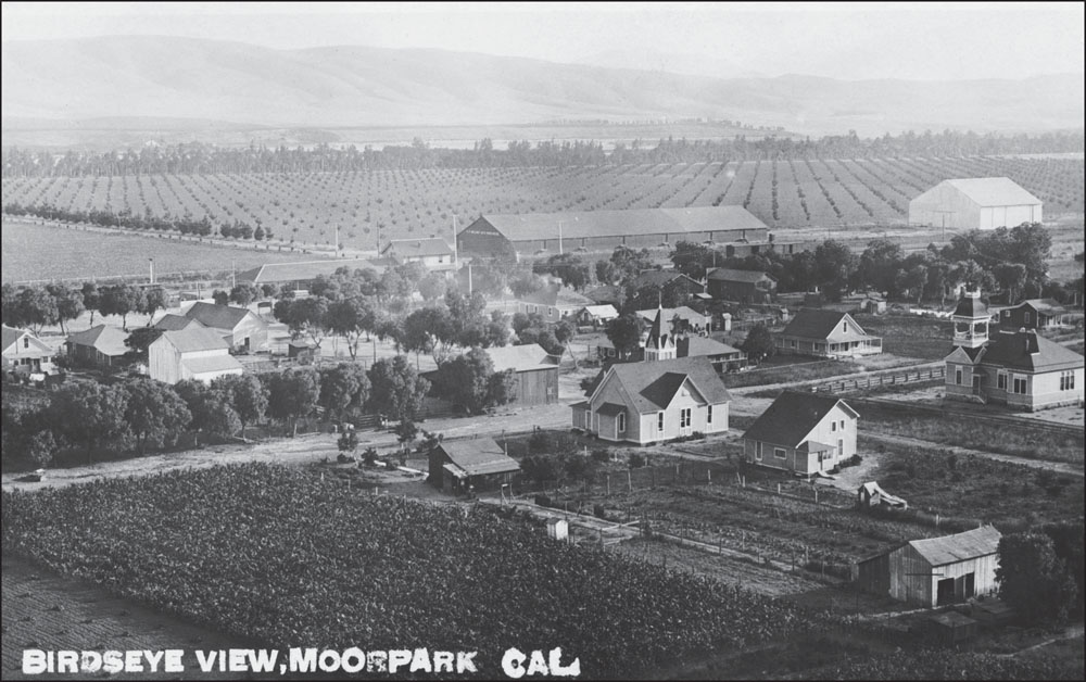 This birds-eye view of downtown Moorpark was taken around 1911 During this - photo 2