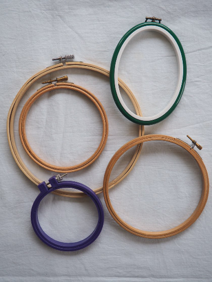 Today embroidery hoops have become decorative but lets not forget that they - photo 5