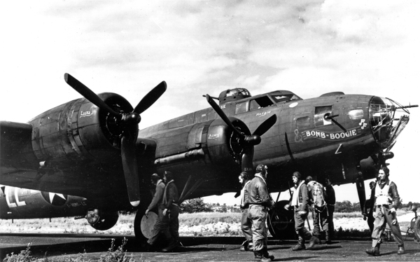 Bomb-Boogiie of the 401st Bomb Squadron 91st Bomb Group Bassingbourn - photo 4