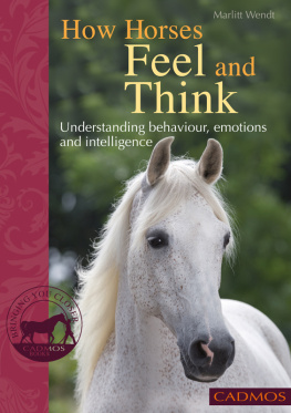 Marlitt Wendt - How Horses Feel and Think: Understanding Behaviour, Emotions and Intelligence