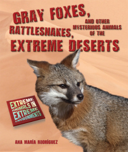 Ana María Rodríguez - Gray Foxes, Rattlesnakes, and Other Mysterious Animals of the Extreme Deserts