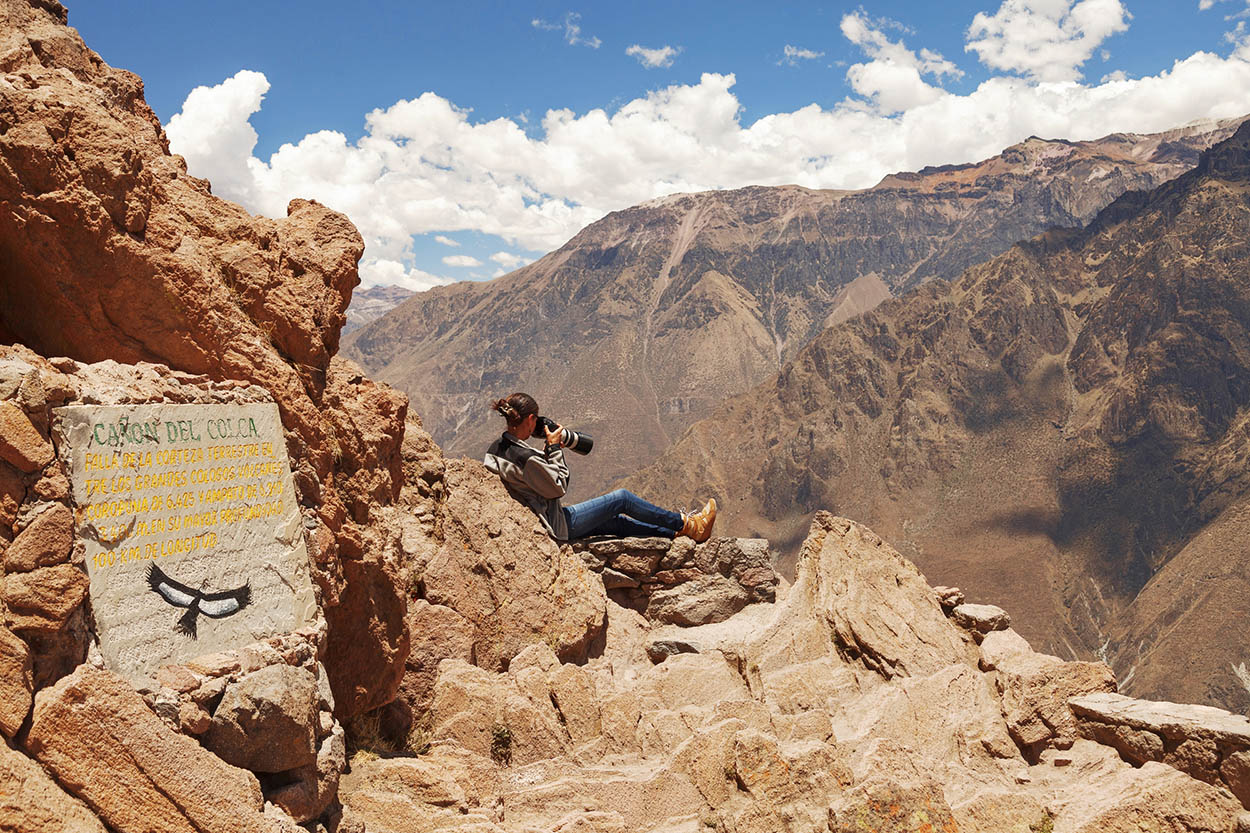 Colca Canyon Twice as deep as the Grand Canyon Perus Colca Canyon is one of - photo 4