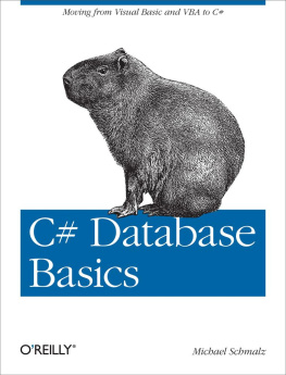Michael Schmalz - C# Database Basics