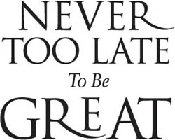 Never Too Late To Be Great The Power of Thinking Long - image 1