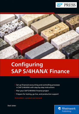 Stoil Jotev - Configuring SAP S/4HANA Finance