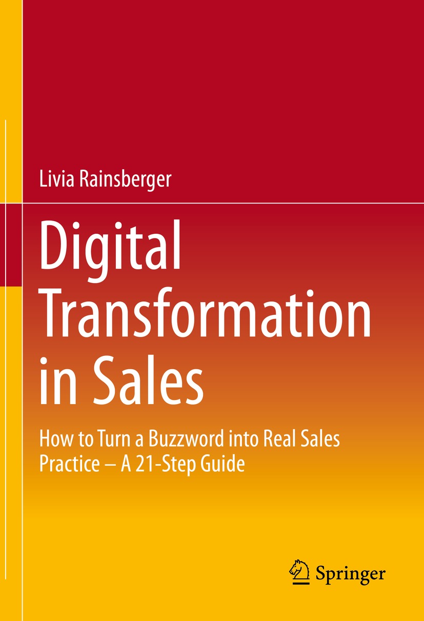 Book cover of Digital Transformation in Sales Livia Rainsberger Digital - photo 1