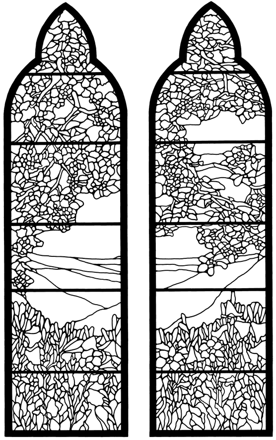 The Julia Wheeler Tiffany Memorial window in St James Episcopal Church - photo 27