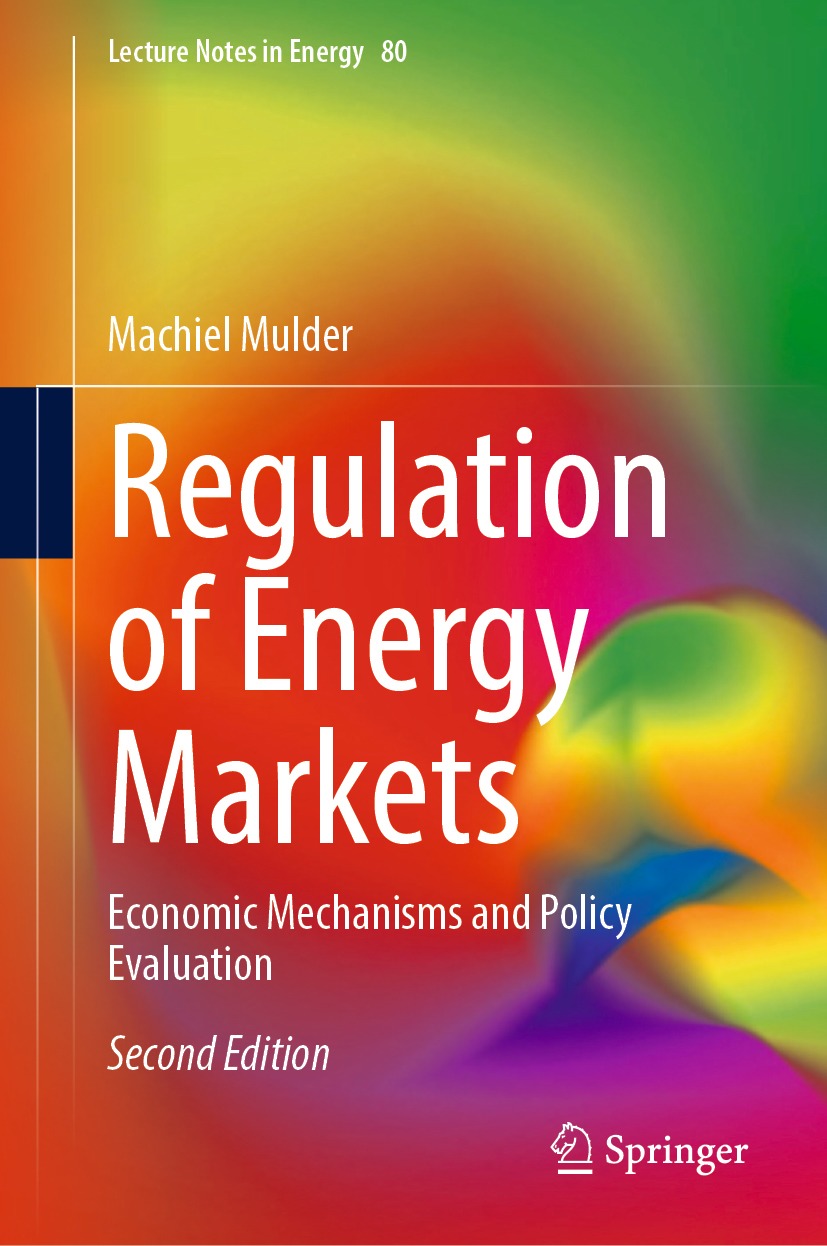 Book cover of Regulation of Energy Markets Volume 80 Lecture Notes in Energy - photo 1